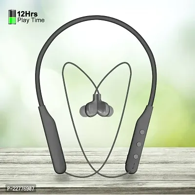 Stylish Black On-ear  Over-ear Headphones With Microphone