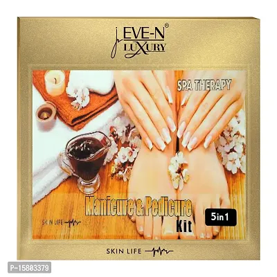 EVE-N Mini Manicure  Pedicure (Pack of 5 in 1) (275 g, Set of 5)-thumb0