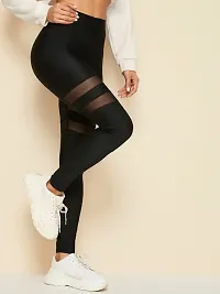 Stylish Polyester Spandex Ankle Length Tights For Women-thumb3