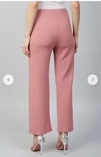 Slim Fit Pretty Sensational Cotton Trouser For Women-thumb1