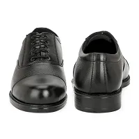 SV panther  Men's Black Leather  Stylish/Comfortable Lace-Ups Oxford police shoes  6-thumb2