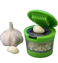 Garlic  Ginger Mini Garlic Presseer Chopper | Peeler | Slicer | Cutter | Crusher-thumb1