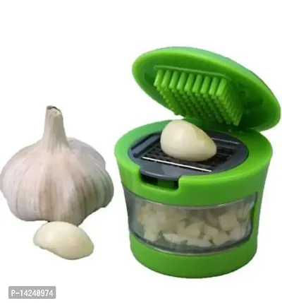 Garlic  Ginger Mini Garlic Presseer Chopper | Peeler | Slicer | Cutter | Crusher-thumb2