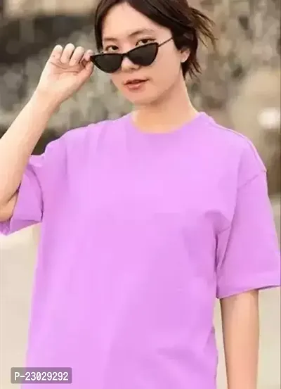 Elegant  Polycotton  Tshirt For Women-thumb0