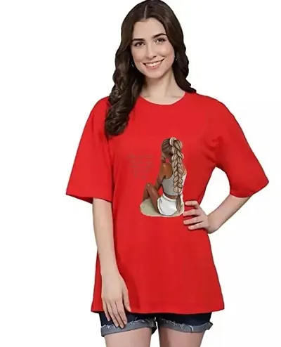 Classic Polycotton Women Oversize T-Shirt