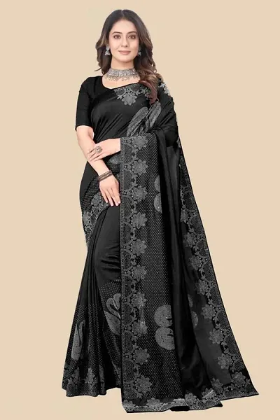 Hot Selling Georgette Saree with Blouse piece 