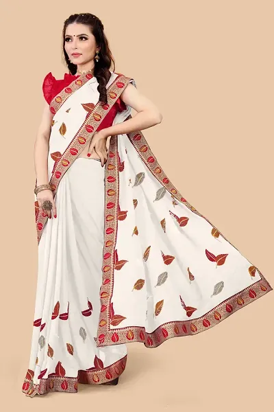 Must Have Georgette Saree with Blouse piece 