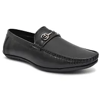 STAPER Men's Formal Stylish Trending Buckle Loafer Shoes-thumb2