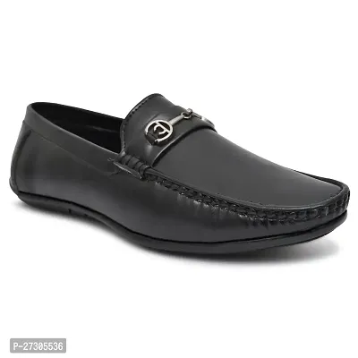 STAPER Men's Formal Stylish Trending Buckle Loafer Shoes-thumb3