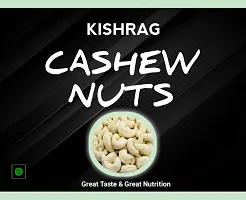 Kishrag Premium Cashew W320 Grade Whole Cashew Nuts 100% Natural:- 250GM-thumb1