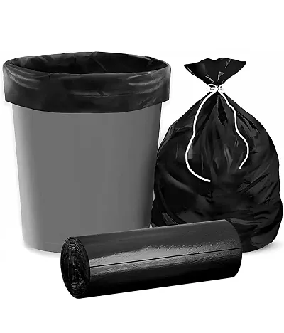 3199 Black Garbage Bags for Dustbin 30 Bag - Medium 19 X 21 Inches –  Amd-Deodap