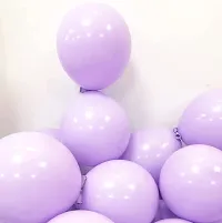 Alaina Pink Purple Birthday Balloons for Decoration 51 Pcs for Girls Birthday Celebration - Happy Birthday Cursive Banner, Chrome Balloons, Foil Stars, Pastel Balloons, Balloons Arch Strip, Glue Dots Strip-thumb4