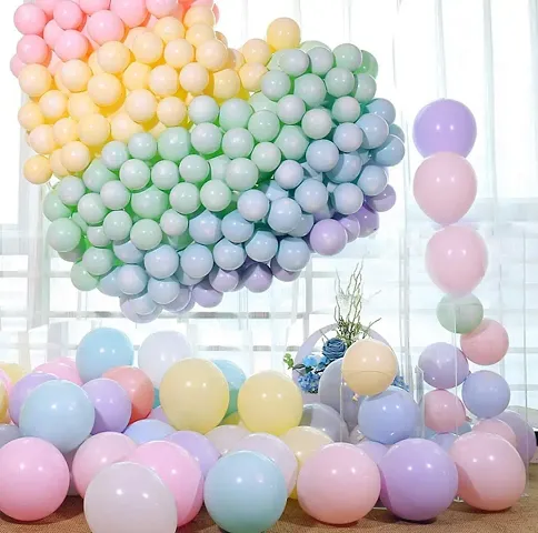 Alaina Pastel Balloons for Birthday Decoration, Baby Shower, Marriage Anniversary Party Decoration