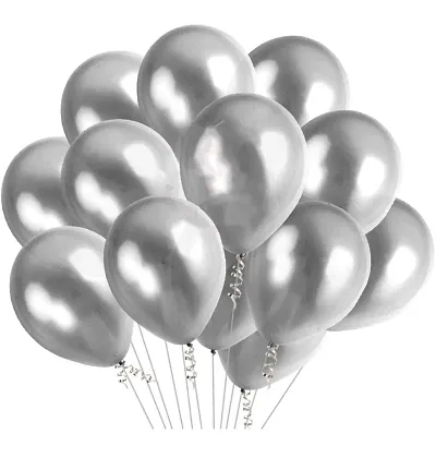 Alaina Metallic Balloons for Birthday Decoration, Baby Shower, Marriage Anniversary Party Decoration -