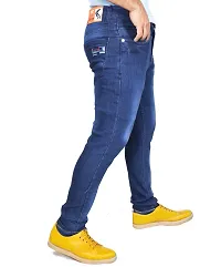 Grrvo Men Solid Stretchable Regular Fit Jeans-thumb1