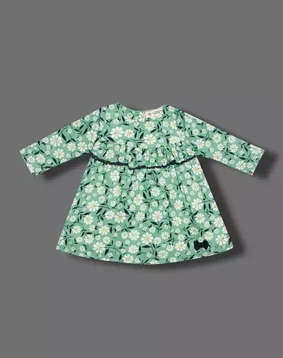 Fabulous Viscose Rayon A-Line Dress For Girls