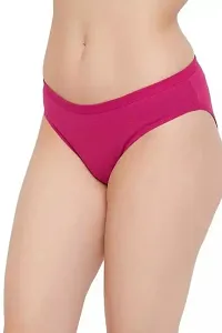 Stylish  Cotton Blend Solid Brief for Women, Pack of 3-thumb3