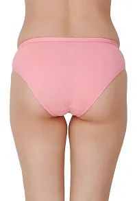 Stylish  Cotton Blend Solid Brief for Women, Pack of 3-thumb2