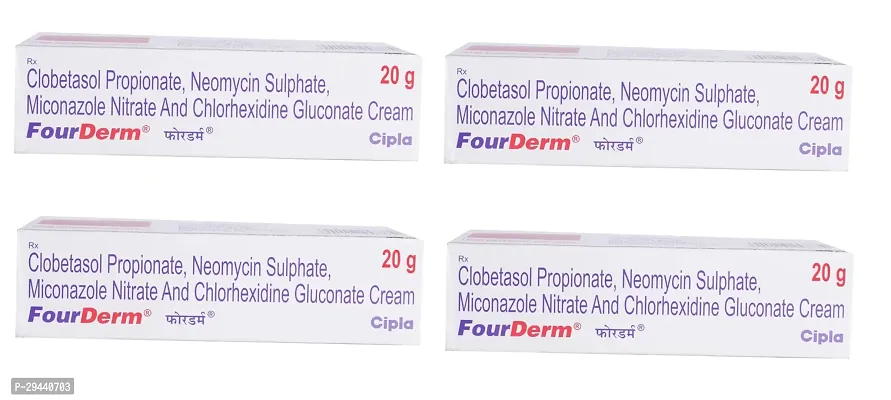 Fourderm Cream 20gm (Pack of 4)-thumb0