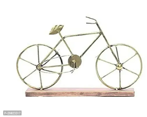 Metal Cycle Miniature Decorative Showpiece For Table Decor