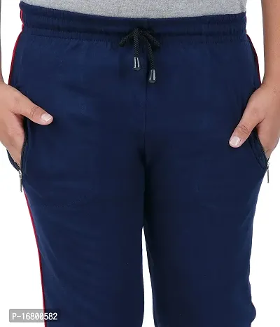 THIRTEEN ELEVEN Boys Solid Cotton ThreeFourth Regular Shorts with 2 Zip Pockets (KM-Boys-3/4th-201_Navy Blue_3 Years - 4 Years)-thumb4