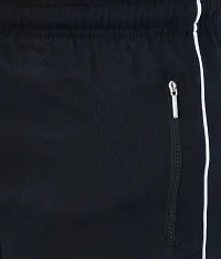 Trendy Fabulous cotton regular\sports
ight wear Black Rib Trackpants/Joggers for Boys-thumb1