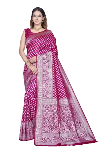 Elegant silk blend sarees 