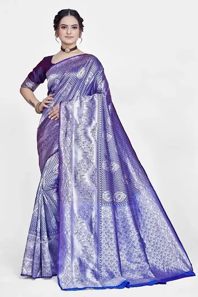 Glamorous soft silk sarees 