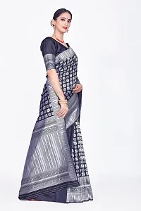 Stylish Art Silk Jacquard Saree With Blouse Piece For Women-thumb3