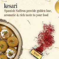 Kesari Supreme Spanish Saffron, Finest A++ Grade, Imported Organic Kesar for Health, Beauty  Cooking, All Red Saffron Threads, 1 Gram-thumb3