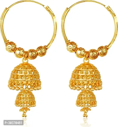 Stylish Gold Plated Alloy Jewellery Set For Women-thumb3