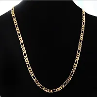 Alluring Golden Stainless Steel Chain For Men-thumb1