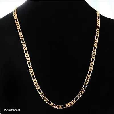 Alluring Golden Stainless Steel Chain For Men-thumb2