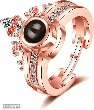 Reliable Pink Stainless Steel Ring For Women-thumb0