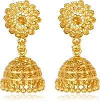 Stylish Gold Plated Alloy Jewellery Set For Women-thumb2