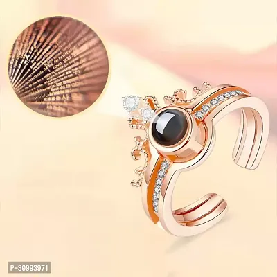 Reliable Pink Stainless Steel Ring For Women-thumb4