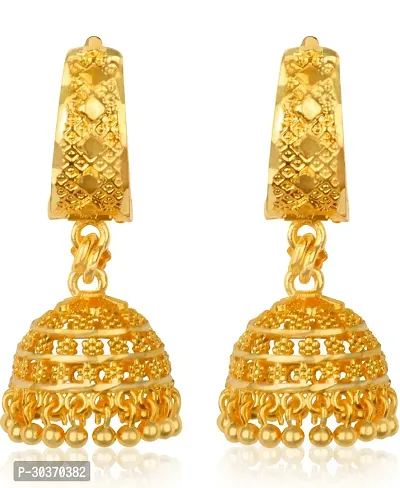 Stylish Gold Plated Alloy Jewellery Set For Women-thumb2