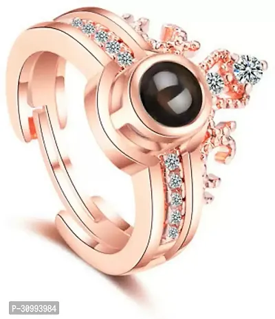 Reliable Pink Stainless Steel Ring For Women-thumb0