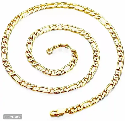 Alluring Golden Stainless Steel Chain For Men