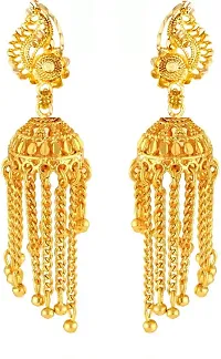 Stylish Gold Plated Alloy Jewellery Set For Women-thumb2