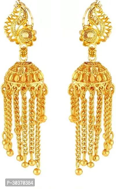 Stylish Gold Plated Alloy Jewellery Set For Women-thumb3