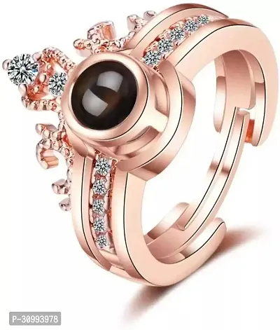 Reliable Pink Stainless Steel Ring For Women-thumb0