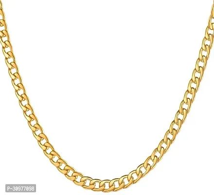 Alluring Golden Stainless Steel Chain For Men