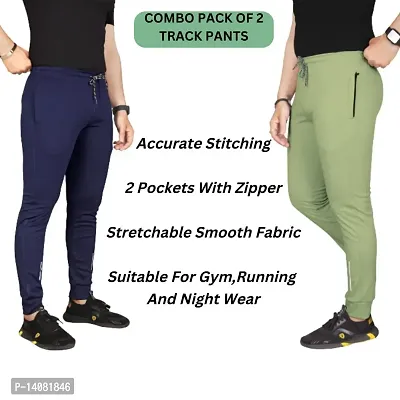 Buy ELANHOOD Men's Regular Fit Formal Trousers Combo pack of 2 Online In  India At Discounted Prices