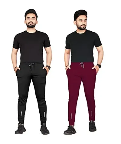 Must Have lycra track pants For Men 