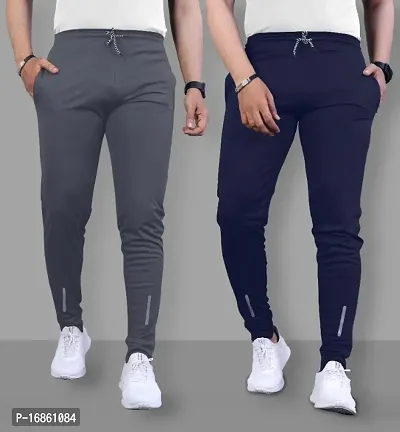 Premium Men Track pants | Original | Very Comfortable | Perfect Fit | Stylish | Good Quality | Men  Boy Lower Pajama Jogger | Gym | Running| Jogging | Yoga | Casual wear | Loungewea-thumb0