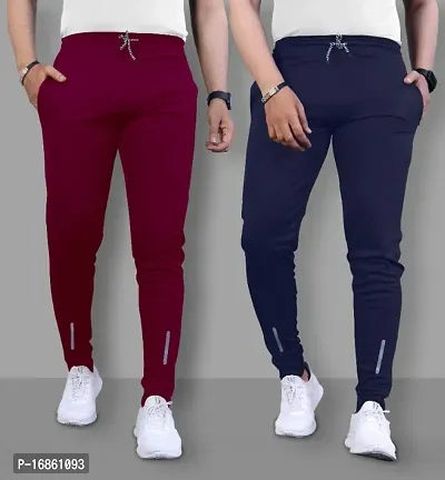 Premium Men Track pants | Original | Very Comfortable | Perfect Fit | Stylish | Good Quality | Men  Boy Lower Pajama Jogger | Gym | Running| Jogging | Yoga | Casual wear | Loungewea-thumb0