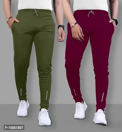 Premium Men Track pants | Original | Very Comfortable | Perfect Fit | Stylish | Good Quality | Men  Boy Lower Pajama Jogger | Gym | Running| Jogging | Yoga | Casual wear | Loungewea-thumb0