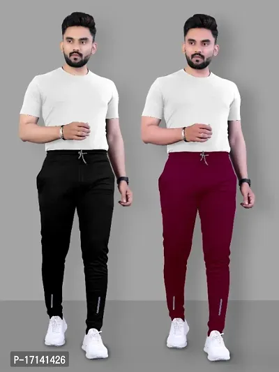 Premium Men Track pants | Original | Very Comfortable | Perfect Fit | Stylish | Good Quality | Men  Boy Lower Pajama Jogger | Gym | Running| Jogging | Yoga | Casual wear | Loungewear-thumb0