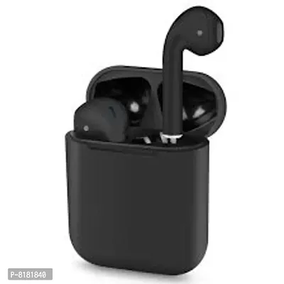 TWS Inpods black i12 Bluetooth Headset Wireless Earbuds Headphones For IOS Android-thumb0